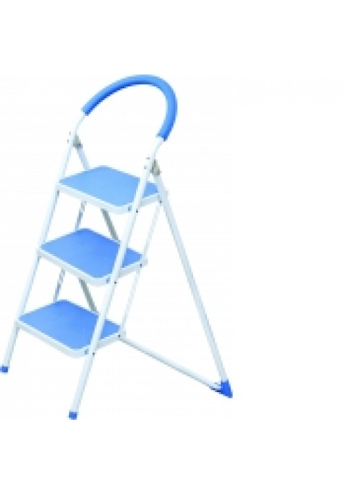 Ozone Homz  3 Step Kitchen Ladder - Blue